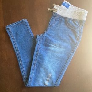 Girls Arizona Jegging with Sparkly Elastic Waistband Sz 14 Regular NWOT